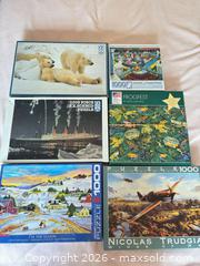 MaxSold Auction: 13 jigsaw puzzles - Novato (California, USA) SELLER MANAGED Estate Sale Online Auction - Nina Drive