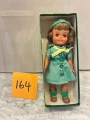 MaxSold Auction: 1965 Effanbee Girl-scout Doll in box - Novato (California, USA) SELLER MANAGED Estate Sale Online Auction - Nina Drive