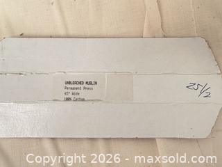 MaxSold Auction: Box of Muslin, Voile, Cotton, & Unspecified Fabric - Novato (California, USA) SELLER MANAGED Estate Sale Online Auction - Nina Drive