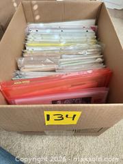 MaxSold Auction: Box of Quilting Patterns   - Novato (California, USA) SELLER MANAGED Estate Sale Online Auction - Nina Drive