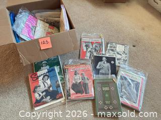 MaxSold Auction: Box of Vintage Knitting/needlework Design Magazines - Novato (California, USA) SELLER MANAGED Estate Sale Online Auction - Nina Drive