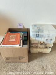 MaxSold Auction: Boxes of Yarn & Crochet Patterns - Novato (California, USA) SELLER MANAGED Estate Sale Online Auction - Nina Drive