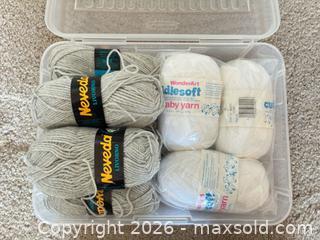 MaxSold Auction: Boxes of Yarn & Crochet Patterns - Novato (California, USA) SELLER MANAGED Estate Sale Online Auction - Nina Drive