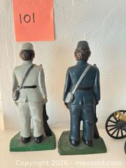 MaxSold Auction: Cast iron Civil War Soldiers, with Cannon & Other Small Figures - Novato (California, USA) SELLER MANAGED Estate Sale Online Auction - Nina Drive