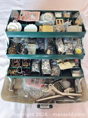 MaxSold Auction: Collection of Buttons, Fasteners, & Beadwork Design Books - Novato (California, USA) SELLER MANAGED Estate Sale Online Auction - Nina Drive