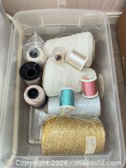 MaxSold Auction: Crochet and Knitting Supplies - Novato (California, USA) SELLER MANAGED Estate Sale Online Auction - Nina Drive