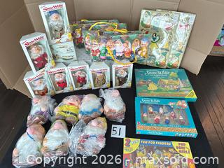 MaxSold Auction: Disney Snow White & Seven Dwarfs Multiple Item Lot - Novato (California, USA) SELLER MANAGED Estate Sale Online Auction - Nina Drive
