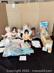 MaxSold Auction: Effanbee & FB Dolls, Clothing, Wigs, Noise makers - Novato (California, USA) SELLER MANAGED Estate Sale Online Auction - Nina Drive