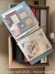 MaxSold Auction: Embroidery Thread, Patterns, Notions, and Books - Novato (California, USA) SELLER MANAGED Estate Sale Online Auction - Nina Drive