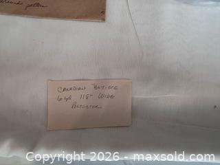 MaxSold Auction: Fabric: Assorted Upholstery & Polyester  - Novato (California, USA) SELLER MANAGED Estate Sale Online Auction - Nina Drive