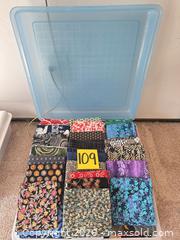 MaxSold Auction: Fabric: Quilting Cotton, Japanese Prints  - Novato (California, USA) SELLER MANAGED Estate Sale Online Auction - Nina Drive