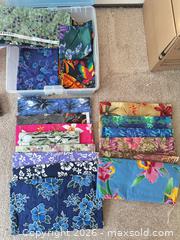 MaxSold Auction: Fabric: Quilting Cotton, Japanese Prints  - Novato (California, USA) SELLER MANAGED Estate Sale Online Auction - Nina Drive
