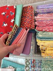 MaxSold Auction: Fabric: Quilting Cotton, Vintage Calico & Solid Colors - Novato (California, USA) SELLER MANAGED Estate Sale Online Auction - Nina Drive