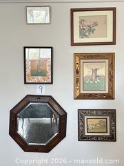 MaxSold Auction: Framed Wall Art and Mirror - Novato (California, USA) SELLER MANAGED Estate Sale Online Auction - Nina Drive