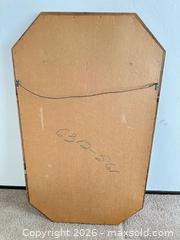 MaxSold Auction: Gold Painted Wood Octagonal Wall Mirror, 3’6” x 2’1” - Novato (California, USA) SELLER MANAGED Estate Sale Online Auction - Nina Drive