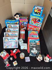 MaxSold Auction: Mickey Mouse collectible figurines - Novato (California, USA) SELLER MANAGED Estate Sale Online Auction - Nina Drive