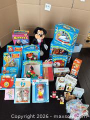 MaxSold Auction: Mixed lot of Mickey Mouse and collectible figurines and toys  - Novato (California, USA) SELLER MANAGED Estate Sale Online Auction - Nina Drive