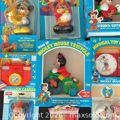 MaxSold Auction: Mixed lot of Mickey Mouse and collectible figurines and toys  - Novato (California, USA) SELLER MANAGED Estate Sale Online Auction - Nina Drive