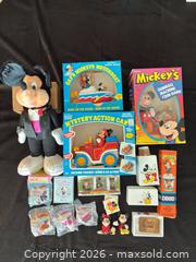 MaxSold Auction: Mixed lot of Mickey Mouse and collectible figurines and toys  - Novato (California, USA) SELLER MANAGED Estate Sale Online Auction - Nina Drive