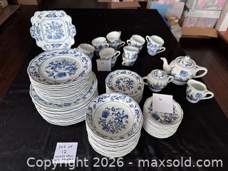 MaxSold Auction: Set of Blue Danube White Glazed Porcelain China - Novato (California, USA) SELLER MANAGED Estate Sale Online Auction - Nina Drive