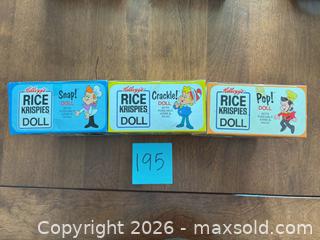 MaxSold Auction: Set of Kellogg’s Snap, Crackle, Pop Figures 1984 - Novato (California, USA) SELLER MANAGED Estate Sale Online Auction - Nina Drive