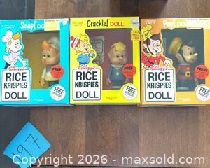 MaxSold Auction: Set of Kellogg’s Snap, Crackle Pop figures 1984 - Novato (California, USA) SELLER MANAGED Estate Sale Online Auction - Nina Drive