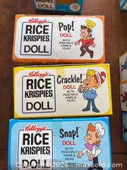 MaxSold Auction: Set of Kellogg’s Snap, Crackle Pop figures 1984 - Novato (California, USA) SELLER MANAGED Estate Sale Online Auction - Nina Drive