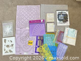 MaxSold Auction: Sewing Stencils and Tools For Paper Piecing & Quilting - Novato (California, USA) SELLER MANAGED Estate Sale Online Auction - Nina Drive