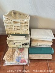 MaxSold Auction: Tablecloths and Placemats - Novato (California, USA) SELLER MANAGED Estate Sale Online Auction - Nina Drive