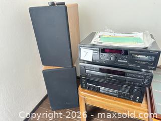 MaxSold Auction: TEAC AG-V1200 Receiver with KLH Speakers, and CD Players - Novato (California, USA) SELLER MANAGED Estate Sale Online Auction - Nina Drive