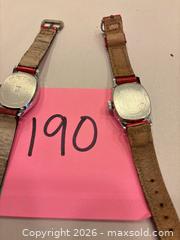 MaxSold Auction: Two vintage Mickey Mouse watches - Novato (California, USA) SELLER MANAGED Estate Sale Online Auction - Nina Drive