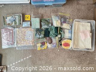 MaxSold Auction: Unfinished Quilt Project With Component Pieces; Cotton + Muslin, and Quilting Pattern - Novato (California, USA) SELLER MANAGED Estate Sale Online Auction - Nina Drive