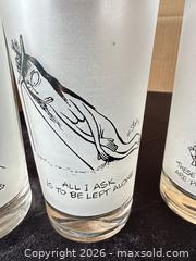 MaxSold Auction: W. Steig Signed Illustrated Highball Glasses with Ice Bucket - Novato (California, USA) SELLER MANAGED Estate Sale Online Auction - Nina Drive