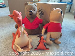 MaxSold Auction: Winnie the Pooh Doll Collection. - Novato (California, USA) SELLER MANAGED Estate Sale Online Auction - Nina Drive