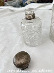 MaxSold Auction: 3-Piece Cut Glass & Silver-Plated Vanity Set - Las Vegas (Nevada, USA) PARTNER MANAGED Estate Sale Online Auction -  Argent Star Court