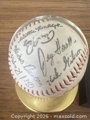 MaxSold Auction: Babe Ruth Commemorative Baseball with Multiple Signatures - Las Vegas (Nevada, USA) PARTNER MANAGED Estate Sale Online Auction -  Argent Star Court