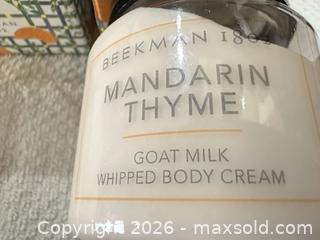 MaxSold Auction: Beekman 1802 Whipped Body Cream Mandarin Thyme 8 fl oz - Las Vegas (Nevada, USA) PARTNER MANAGED Estate Sale Online Auction -  Argent Star Court