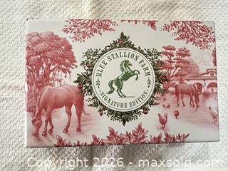 MaxSold Auction: Blue Stallion Farm Almond Milk Soap Gift Set, 4 Bars - Las Vegas (Nevada, USA) PARTNER MANAGED Estate Sale Online Auction -  Argent Star Court