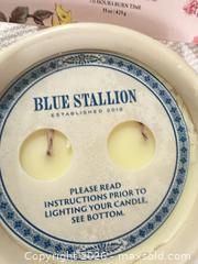 MaxSold Auction: Blue Stallion Nardo Soy Wax Candle — 15 oz - Las Vegas (Nevada, USA) PARTNER MANAGED Estate Sale Online Auction -  Argent Star Court
