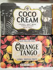 MaxSold Auction: Blue Stallion Soap Gift Set — 4 Almond Milk Bars (250 g each) - Las Vegas (Nevada, USA) PARTNER MANAGED Estate Sale Online Auction -  Argent Star Court