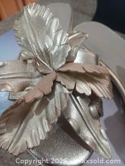 MaxSold Auction: Cecelia New York Gold Metallic Leather Slide, Size 7.5 - Las Vegas (Nevada, USA) PARTNER MANAGED Estate Sale Online Auction -  Argent Star Court