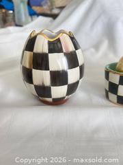 MaxSold Auction: Ceramic Easter Figurine & Trinket Box Set (Mackenzie-Childs) - Las Vegas (Nevada, USA) PARTNER MANAGED Estate Sale Online Auction -  Argent Star Court