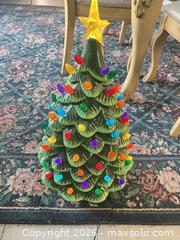 MaxSold Auction: Ceramic Plug-In Christmas Tree & Gingerbread House (18–24 in) - Las Vegas (Nevada, USA) PARTNER MANAGED Estate Sale Online Auction -  Argent Star Court