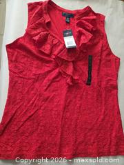 MaxSold Auction: Chaps Large Red Cotton Top - Las Vegas (Nevada, USA) PARTNER MANAGED Estate Sale Online Auction -  Argent Star Court