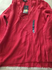 MaxSold Auction: Chaps Red Cotton Blend Sweater Size L - Las Vegas (Nevada, USA) PARTNER MANAGED Estate Sale Online Auction -  Argent Star Court