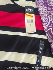 MaxSold Auction: Chaps XL Tops/Blouses Lot (4-6 Pieces) - Las Vegas (Nevada, USA) PARTNER MANAGED Estate Sale Online Auction -  Argent Star Court