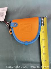 MaxSold Auction: Coach Leather Keychain / Key Fob Blue & Orange - Las Vegas (Nevada, USA) PARTNER MANAGED Estate Sale Online Auction -  Argent Star Court