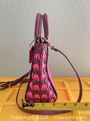 MaxSold Auction: Coach Pink/Fuchsia Leather Satchel Crossbody with Gold-Tone Hardware - Las Vegas (Nevada, USA) PARTNER MANAGED Estate Sale Online Auction -  Argent Star Court