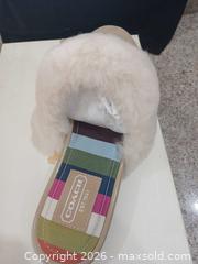 MaxSold Auction: Coach Sand Suede Shearling-Lined Slipper / Mule, Size 7 - Las Vegas (Nevada, USA) PARTNER MANAGED Estate Sale Online Auction -  Argent Star Court