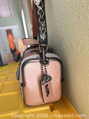 MaxSold Auction: Coach Small Metallic Leather Handbag with Studs - Las Vegas (Nevada, USA) PARTNER MANAGED Estate Sale Online Auction -  Argent Star Court